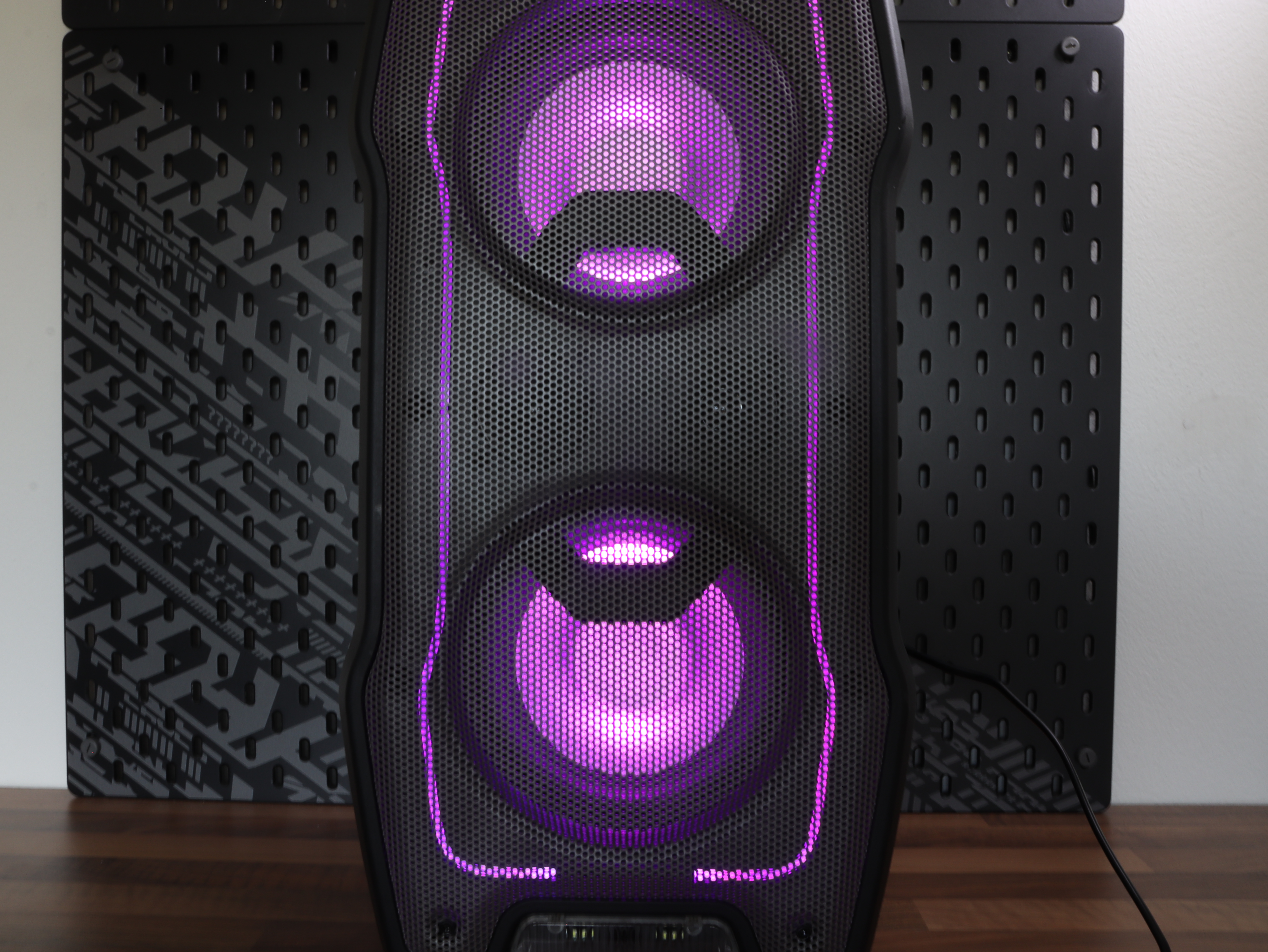 RGB PS-931 True Speaker wireless IPX4 discolight playback Microphone Stereo 180W MP3 SING XParty Party.JPG